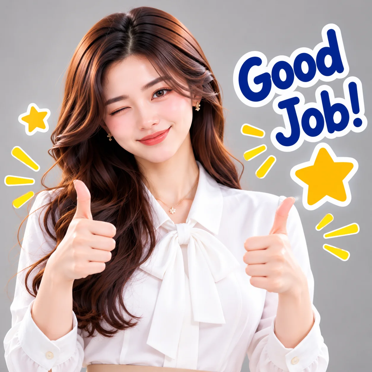 Teacher cheer: Good job!